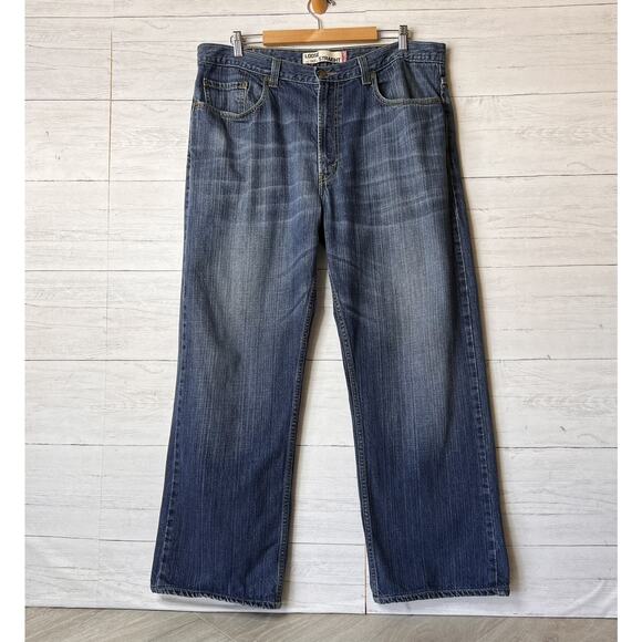 Levis Jeans Mens Size 38 X 32 Loose Straight Fit 569 Denim 100% Cotton - Picture 1 of 16